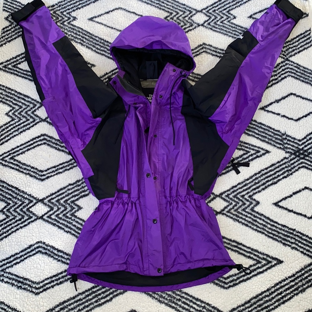 The North Face GoreTex Mountain Parka Purple | Size: M
